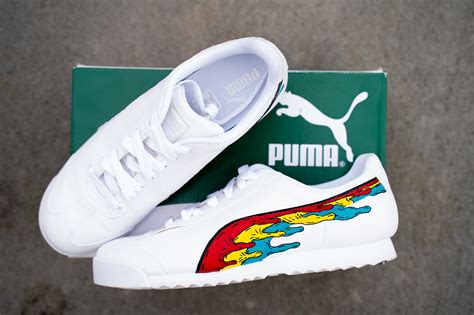 custom design puma shoes.